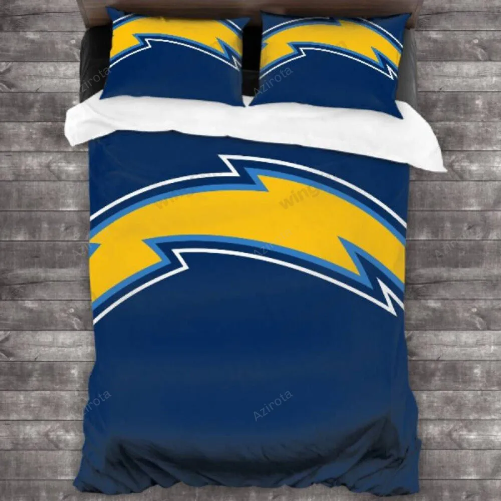 Los Angeles Chargers 3PCS Bedding Set Duvet Cover And Pillow Cases 1415