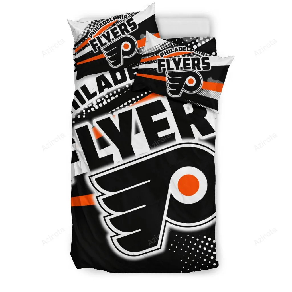 Colorful Shine Amazing Philadelphia Flyers 3PCS Bedding Set Duvet Cover And Pillow Cases 6254