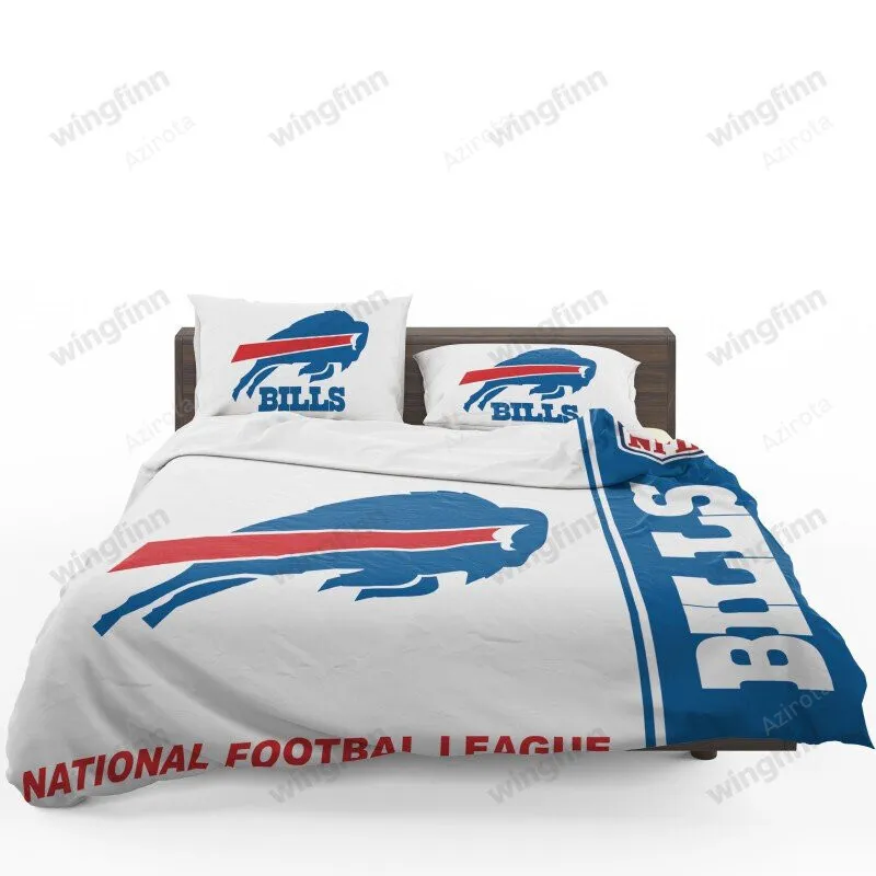 Buffalo Bills 3PCS Bedding Set Duvet Cover And Pillow Cases 1773