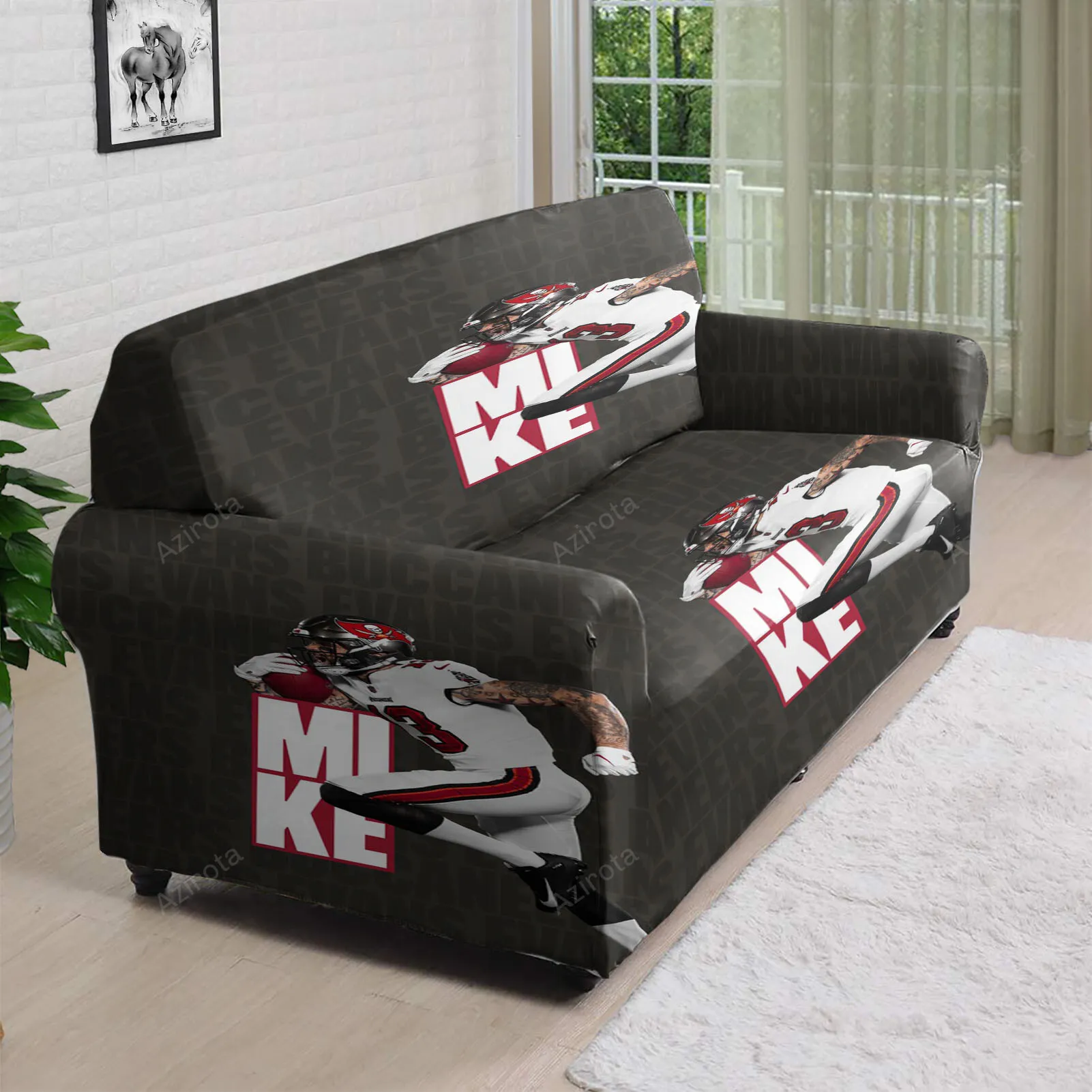 Tampa Bay Buccaneers Mike Evans2 3D Sofa Cover