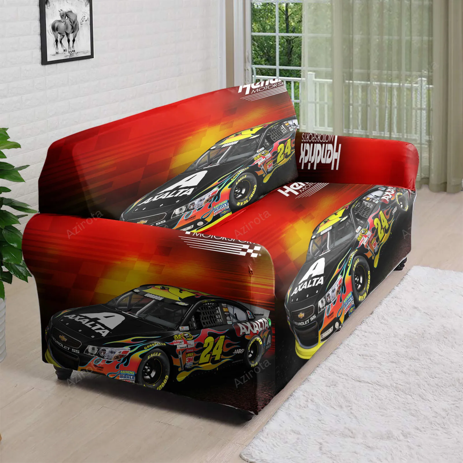 Hendrick Motorsports Car11 3D Sofa Cover