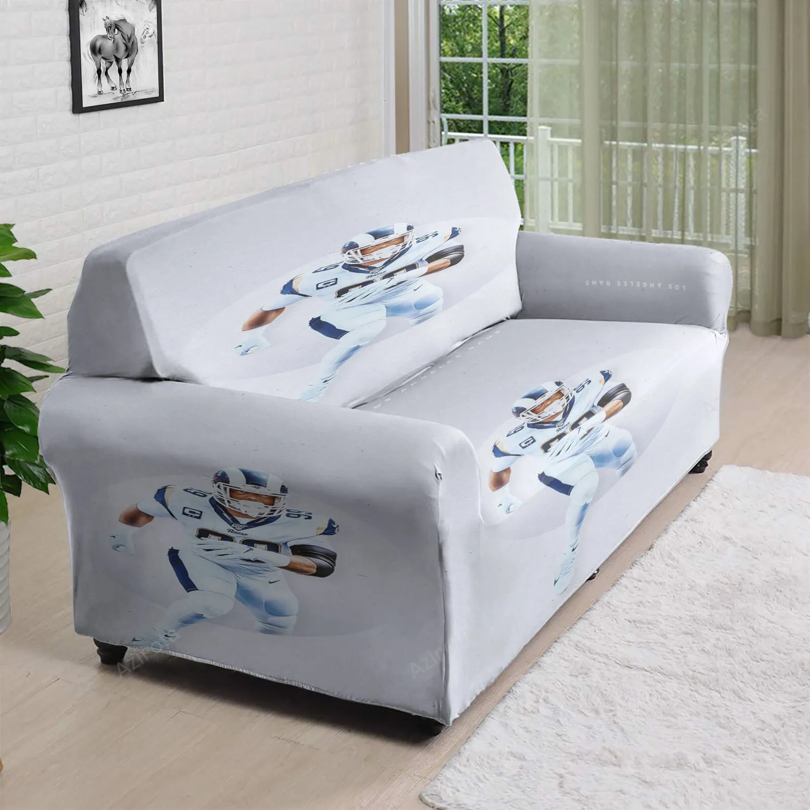 Indianapolis Colts Justin Houston4 3D Sofa Cover