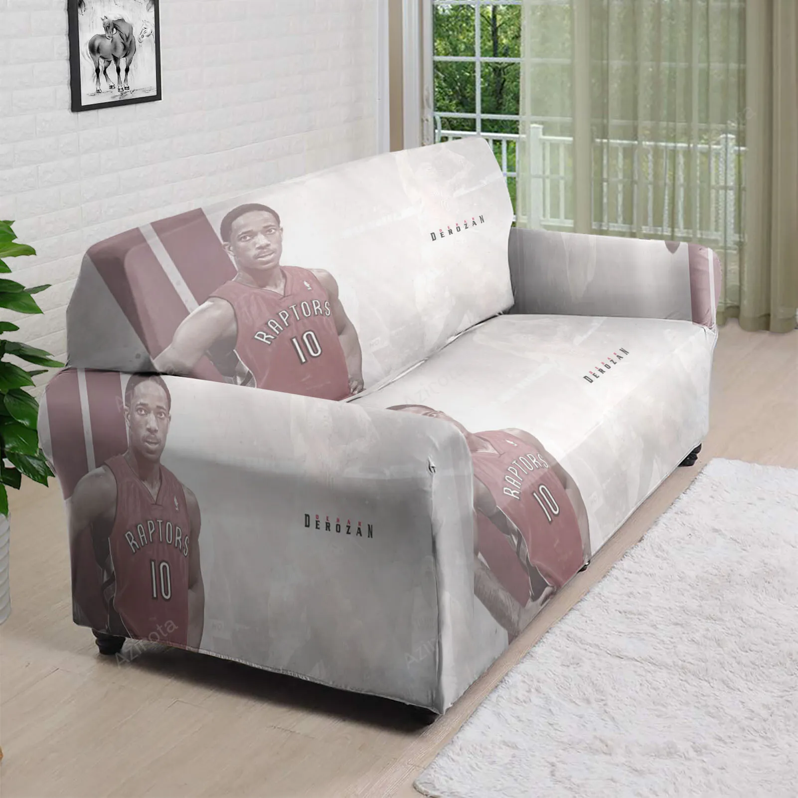 Toronto Raptors DeMar DeRozan3 3D Sofa Cover