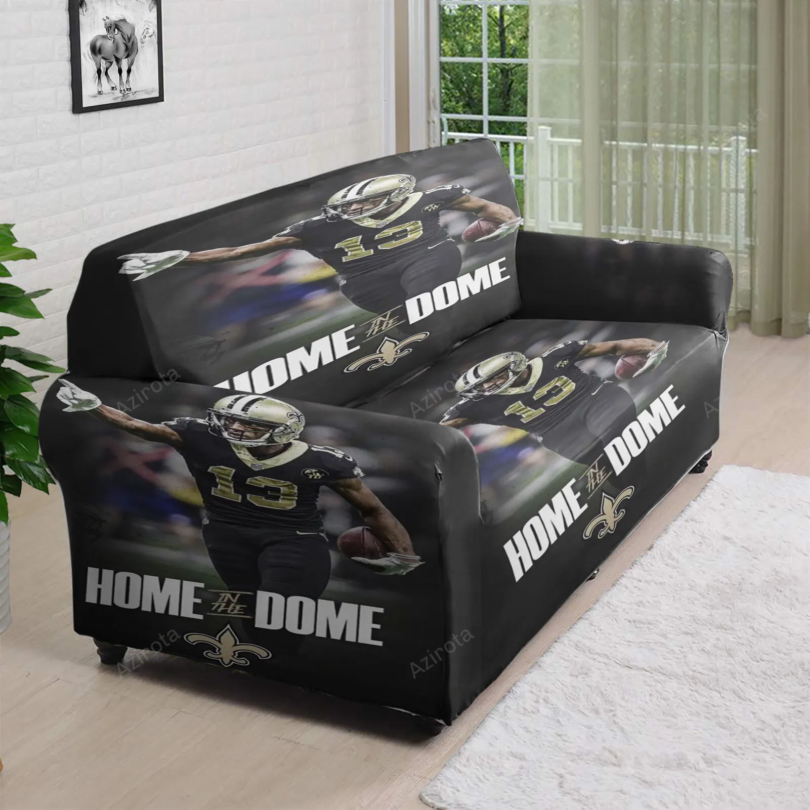 New Orleans Saints Michael Thomas2 3D Sofa Cover