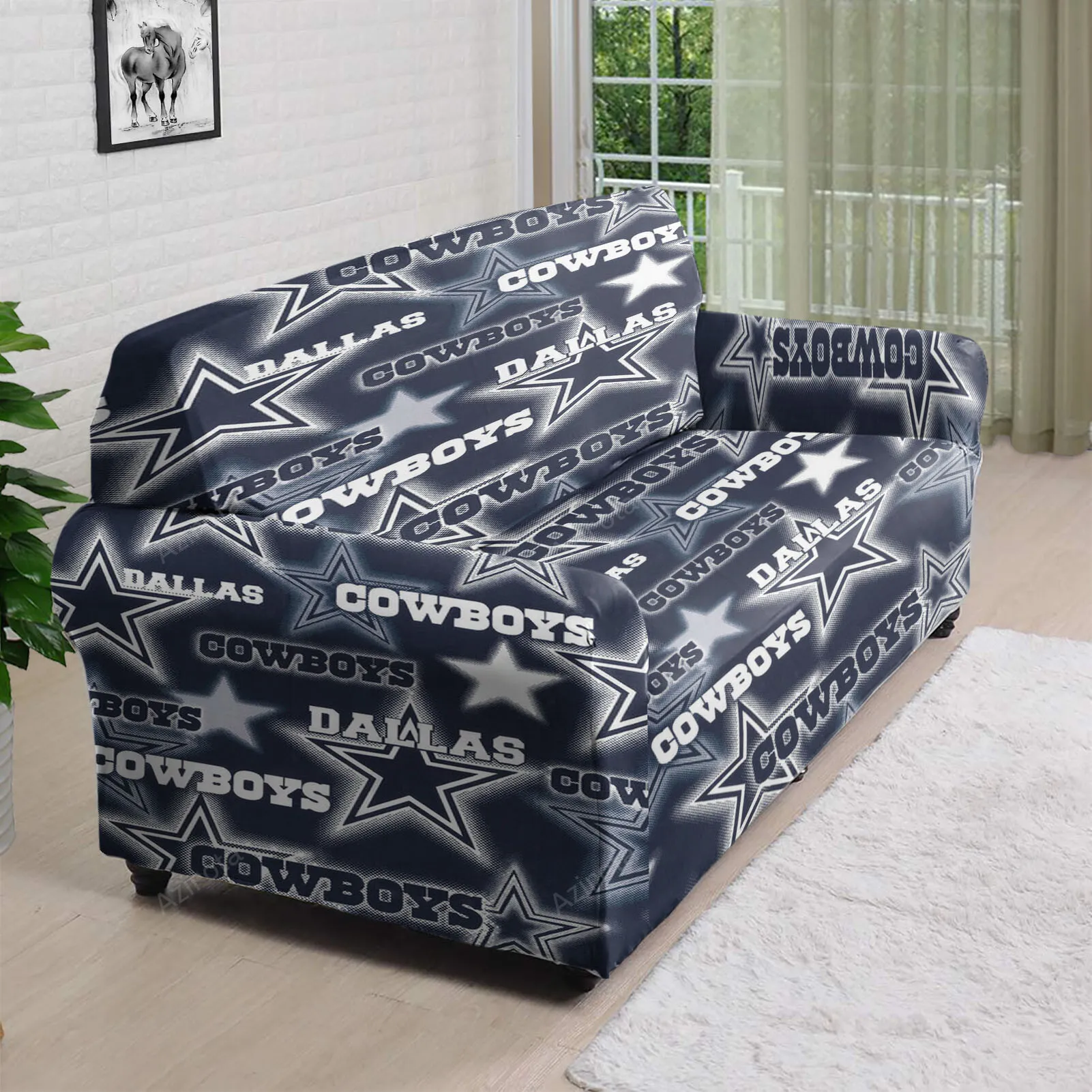 Dallas Cowboys1 3D Sofa Cover