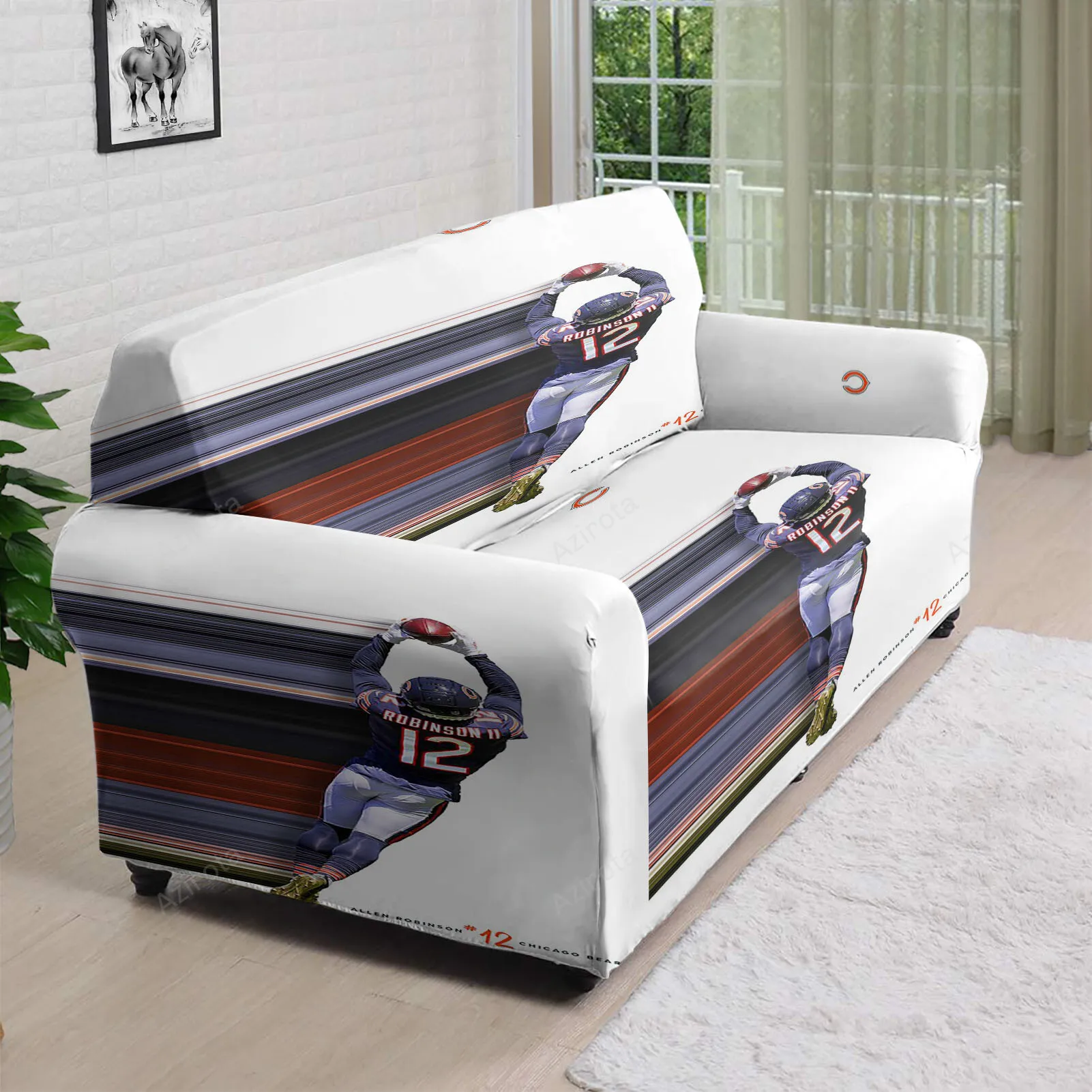 Chicago Bears Allen Robinson2 3D Sofa Cover