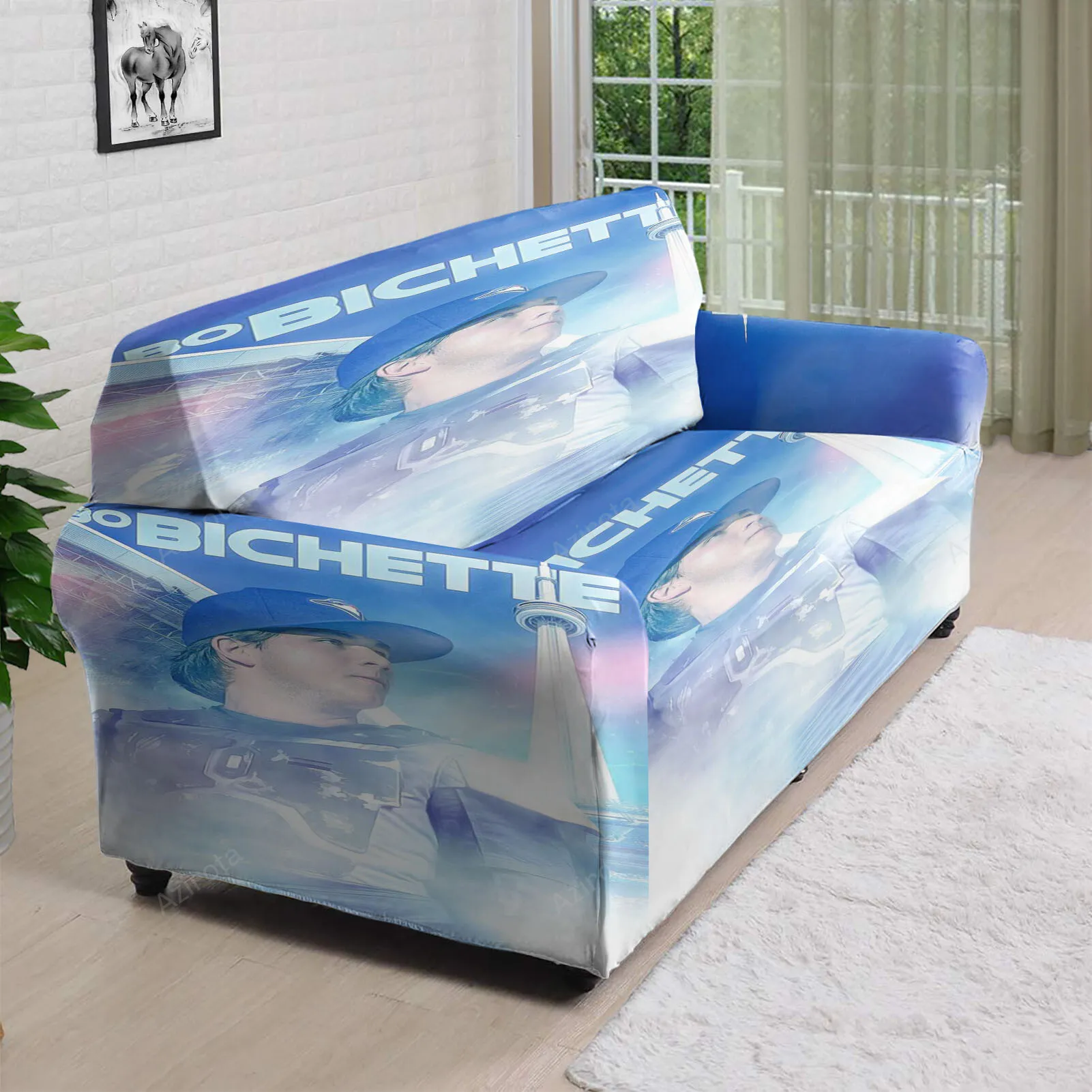 Toronto Blue Jays Bo Bichette9 3D Sofa Cover
