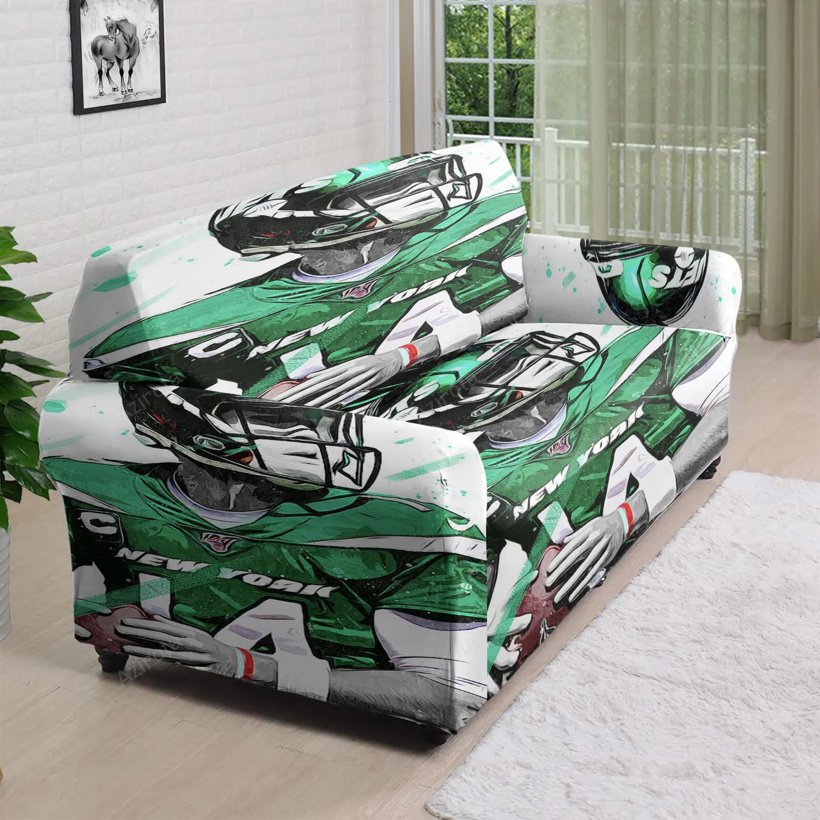 New York Jets Sam Darnold1 3D Sofa Cover