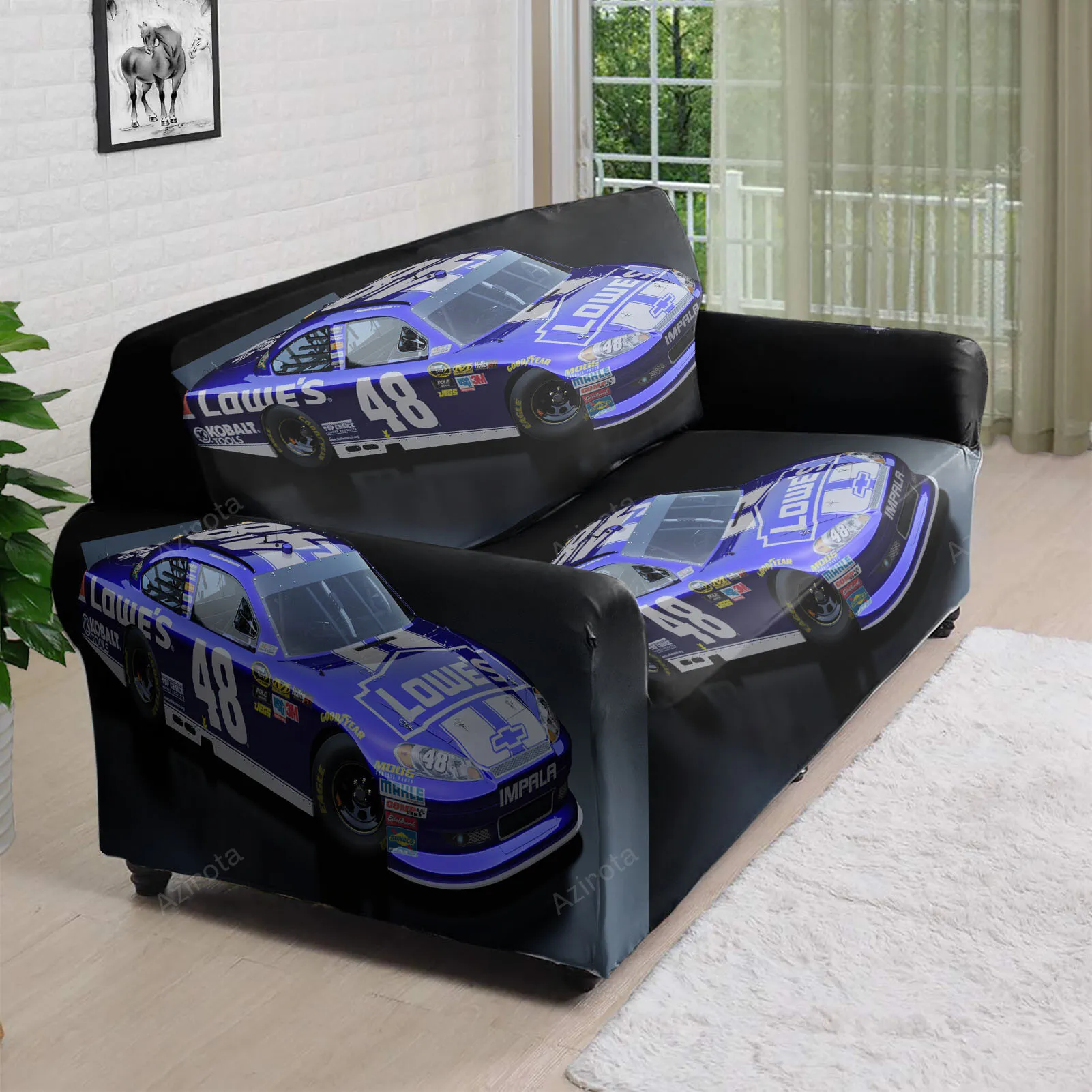 Hendrick Motorsports Car18 3D Sofa Cover