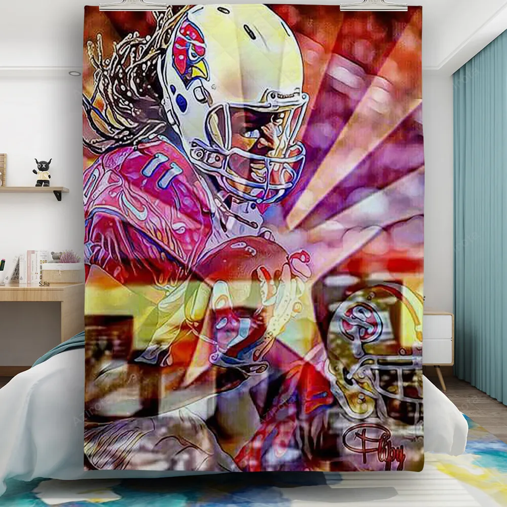 Arizona Cardinals Deandre Hopkins3 Gift For Fan 3D Full Printing Quilt
