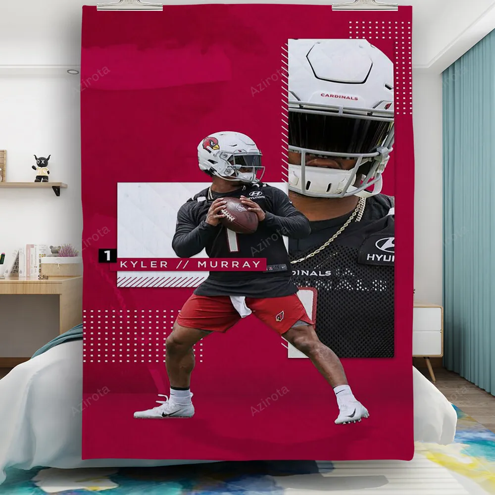 Arizona Cardinals Kyler Murray4 Gift For Fan 3D Full Printing Quilt