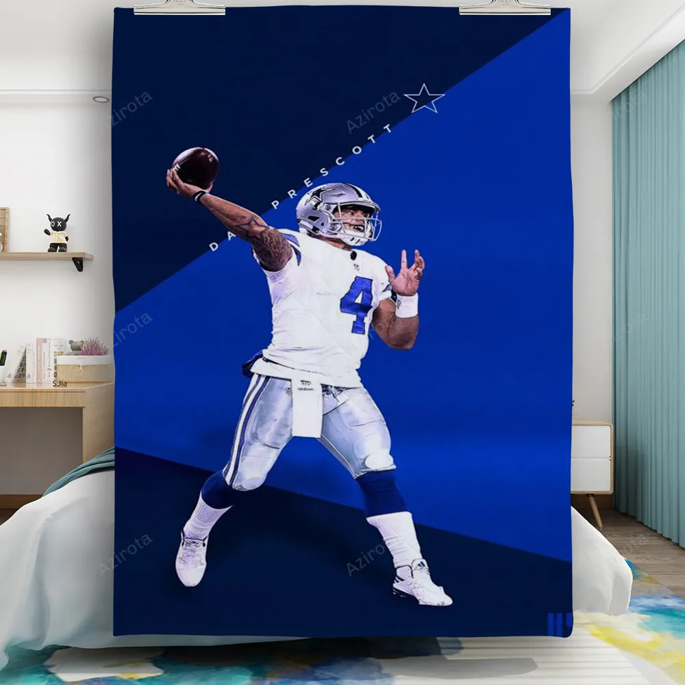 Dallas Cowboys Dak PreScott7 Gift For Fan 3D Full Printing Quilt
