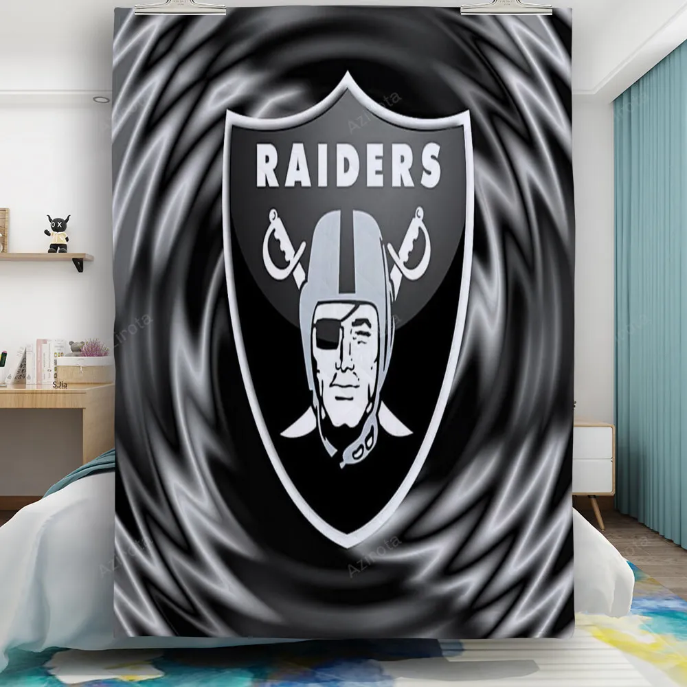 Las Vegas Raiders Logo Art13 Gift For Fan 3D Full Printing Quilt