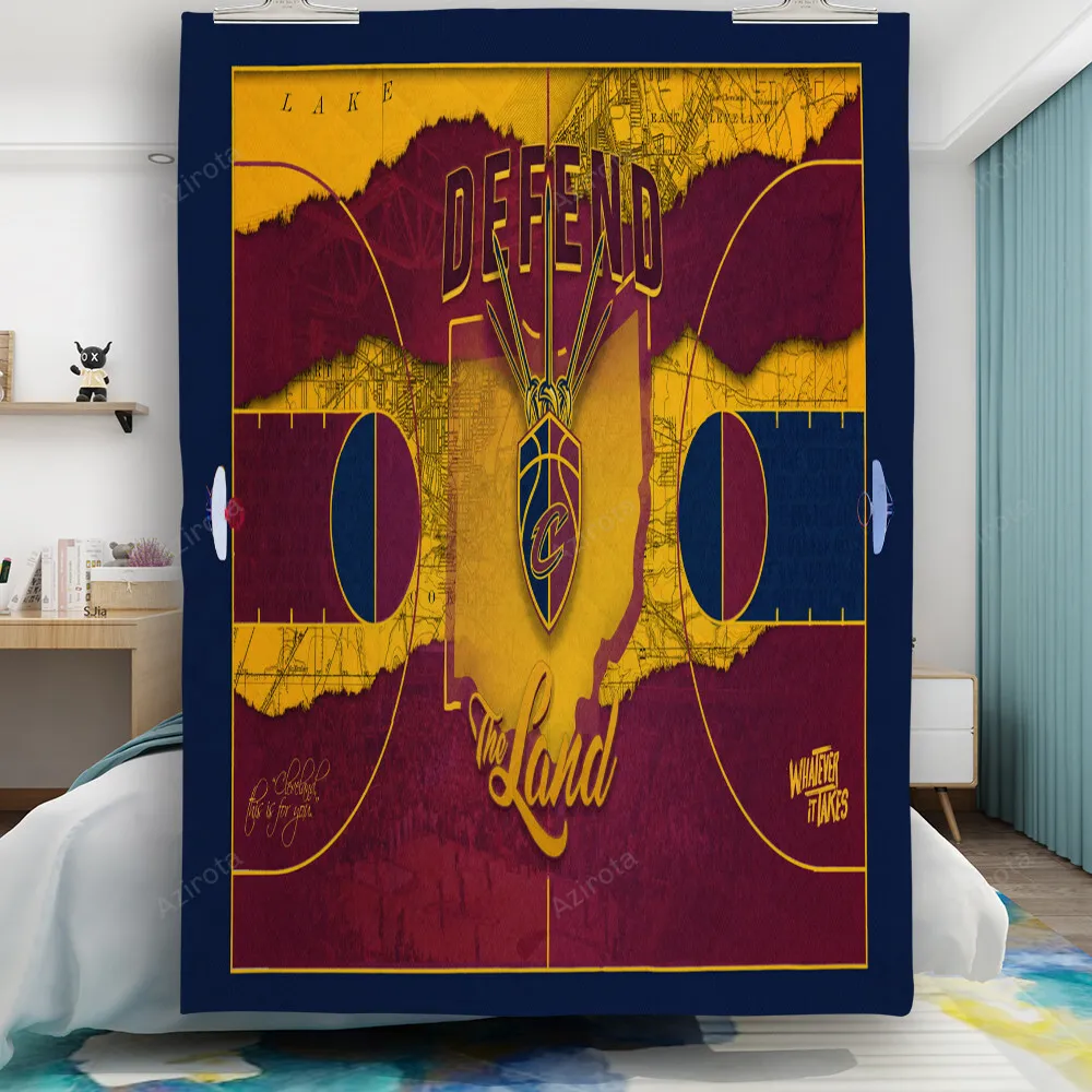 Cleveland Cavaliers Station Gift For Fan 3D Full Printing Quilt