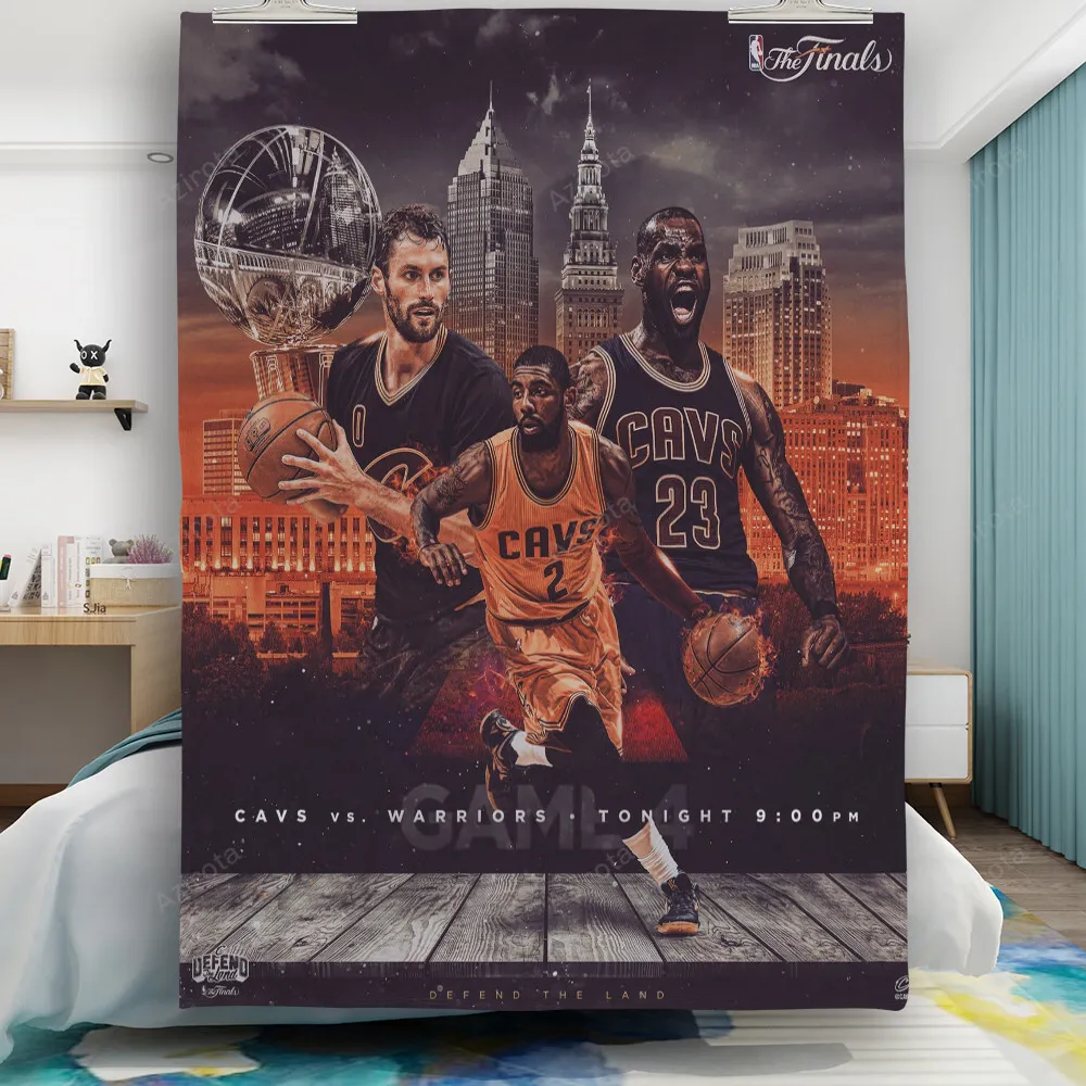 Cleveland Cavaliers Team5 Gift For Fan 3D Full Printing Quilt