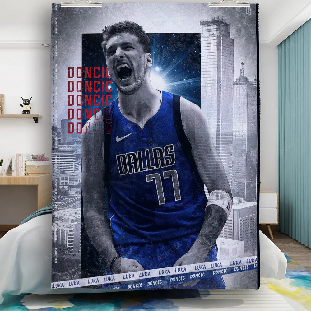 Dallas Mavericks 77 Luka Doncic l10 Gift For Fan 3D Full Printing Quilt
