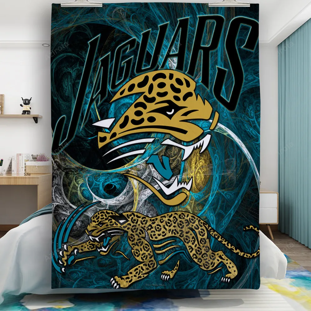 Jacksonville Jaguars Emblem v3 Gift For Fan 3D Full Printing Quilt