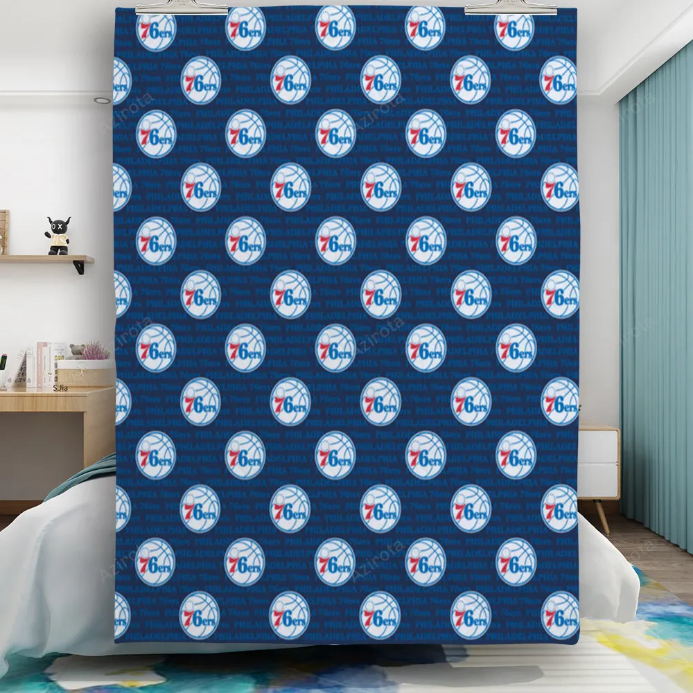 Philadelphia 76ers 5 Gift For Fan 3D Full Printing Quilt