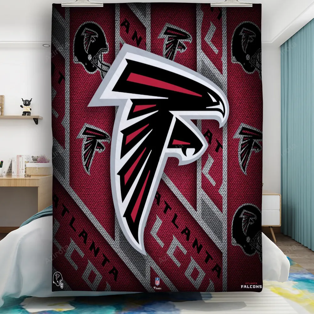Atlanta Falcons Helmet Gift For Fan 3D Full Printing Quilt
