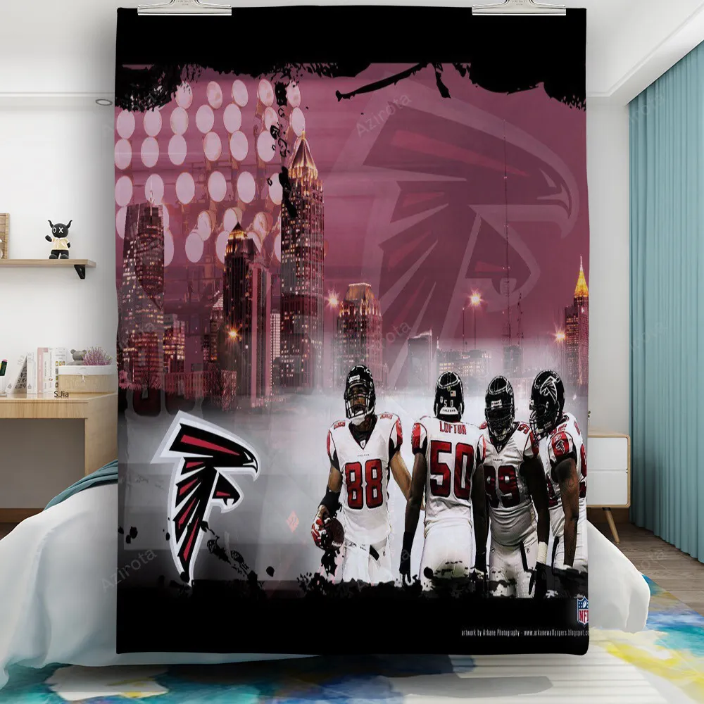 Atlanta Falcons Team City Gift For Fan 3D Full Printing Quilt