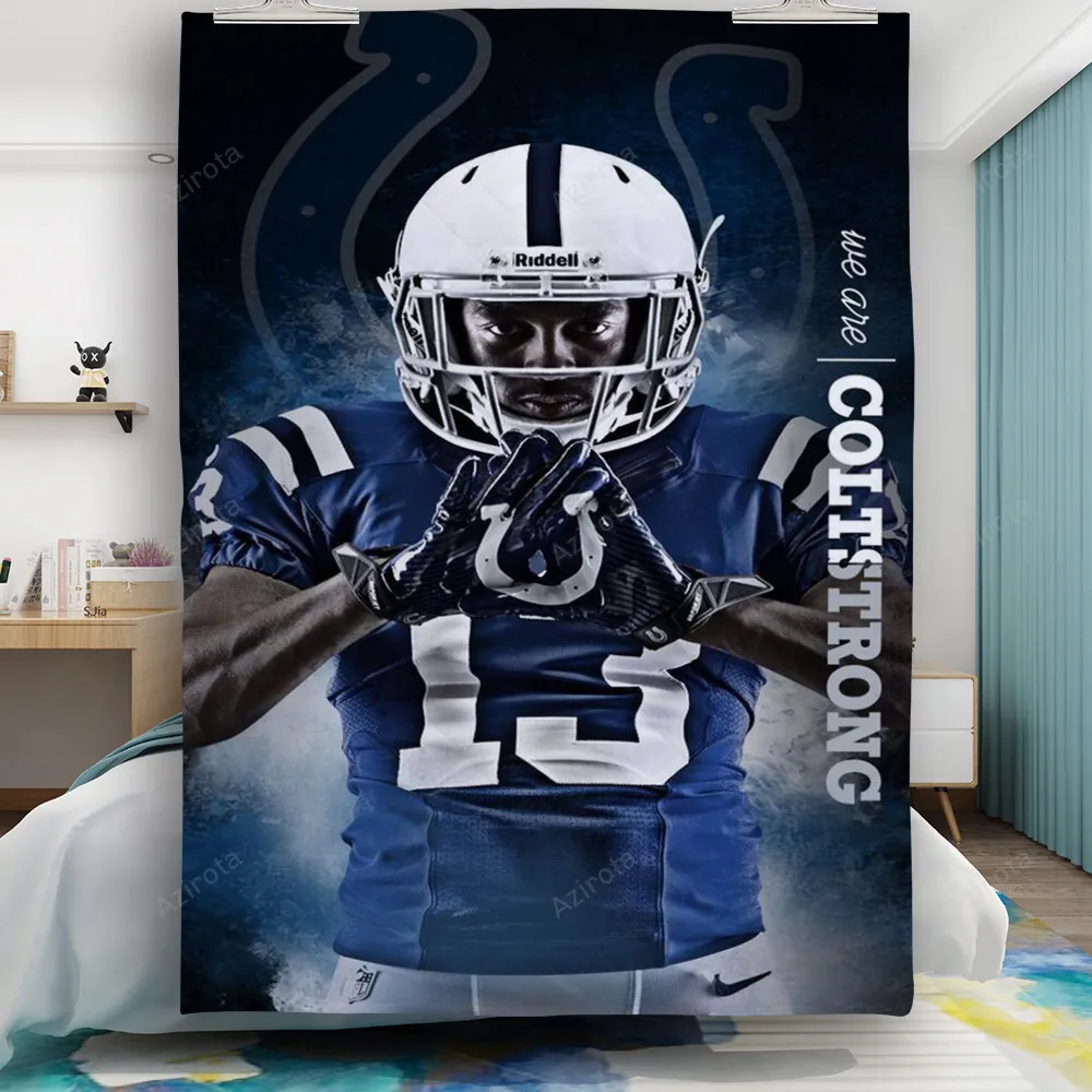 Indianapolis Colts TY Hilton3 Gift For Fan 3D Full Printing Quilt