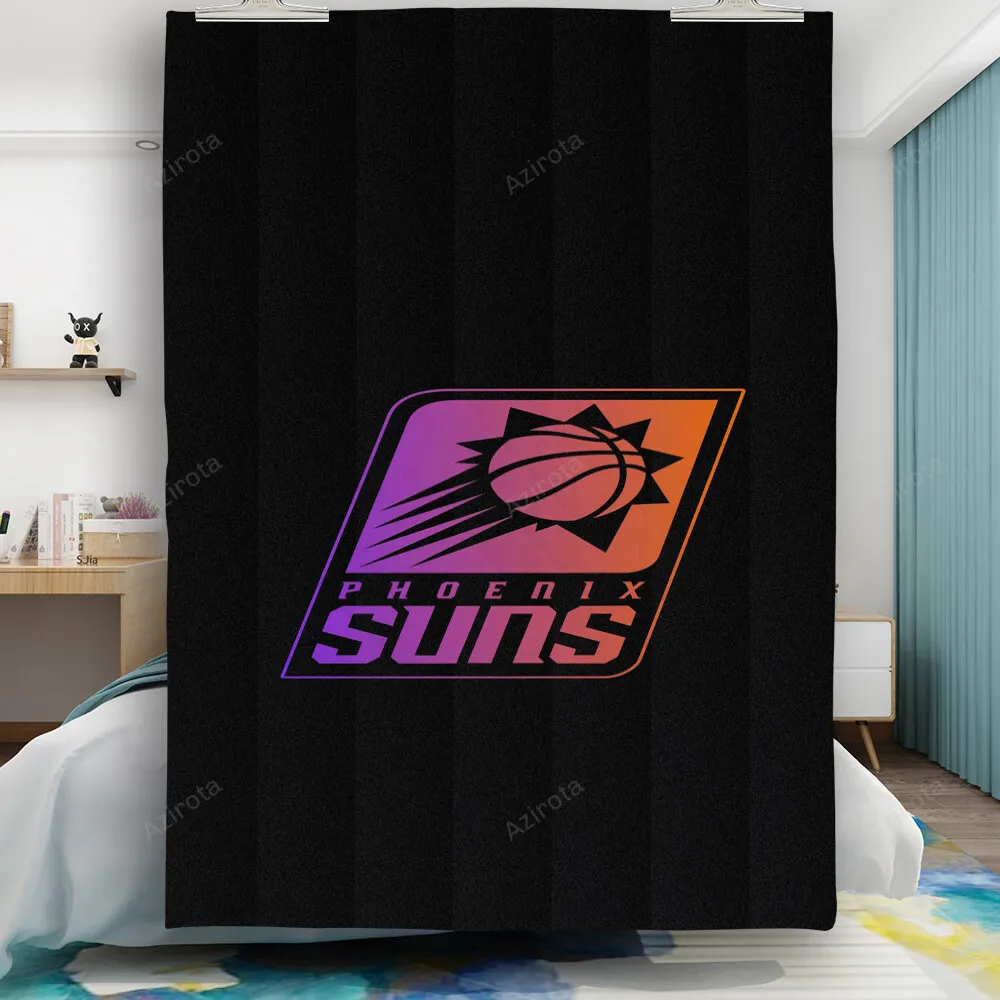 Phoenix Suns Emblem v4 Gift For Fan 3D Full Printing Quilt
