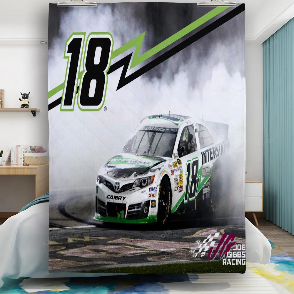 Joe Gibbs Racing Car11 Gift For Fan 3D Full Printing Quilt