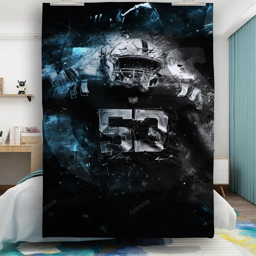 Indianapolis Colts Darius Leonard2 Gift For Fan 3D Full Printing Quilt