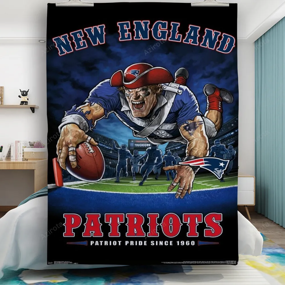 New England Patriots Pride Since 1960 Gift For Fan 3D Full Printing Quilt