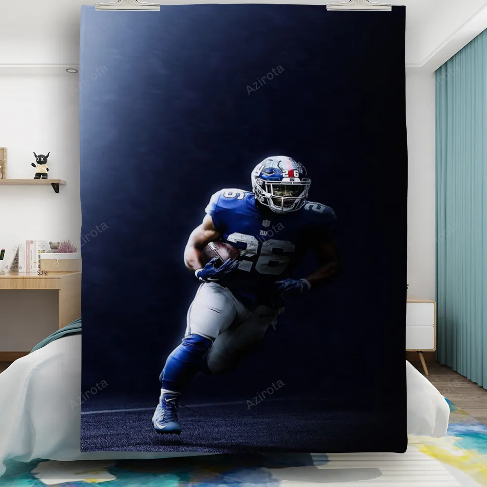 New York Giants Saquon Barkley2 Gift For Fan 3D Full Printing Quilt