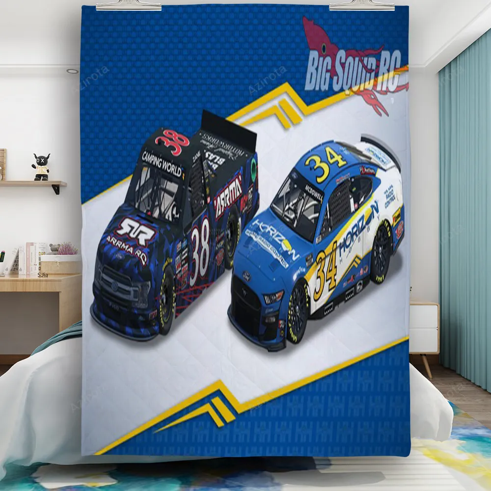 Front Row Motor Sports Cars2 Gift For Fan 3D Full Printing Quilt