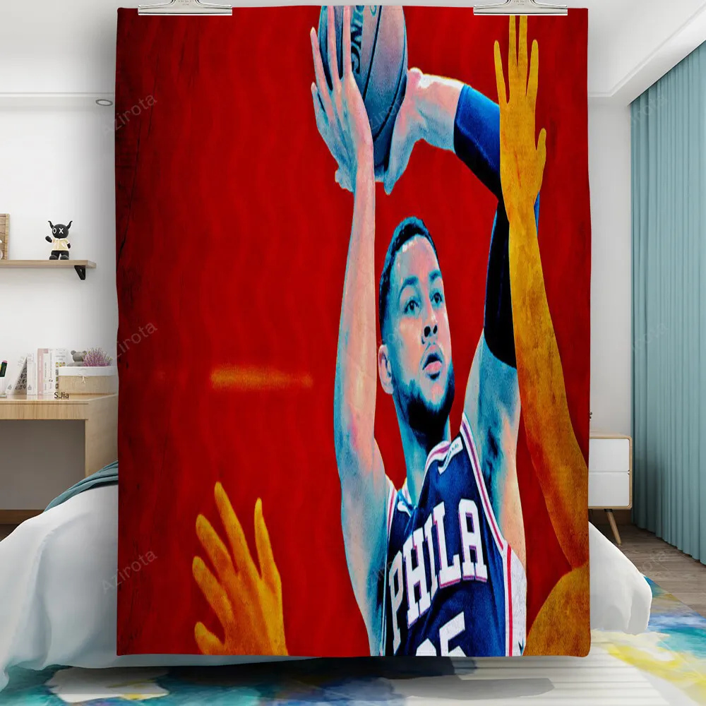 Philadelphia 76ers Ben Simmons p1 Gift For Fan 3D Full Printing Quilt