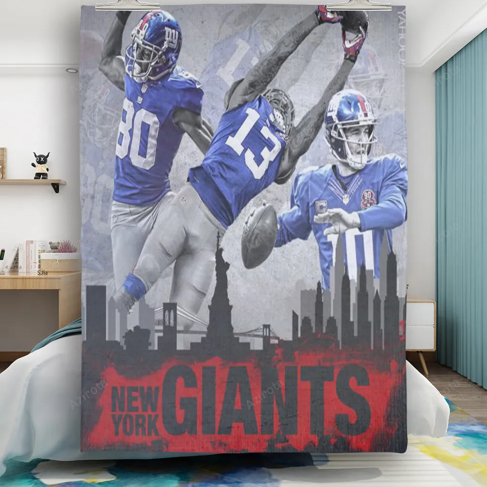New York Giants Players1 Gift For Fan 3D Full Printing Quilt