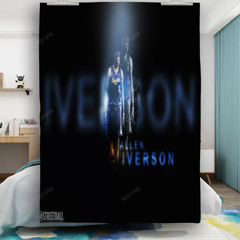 Denver Nuggets Allen Iverson1 Gift For Fan 3D Full Printing Quilt