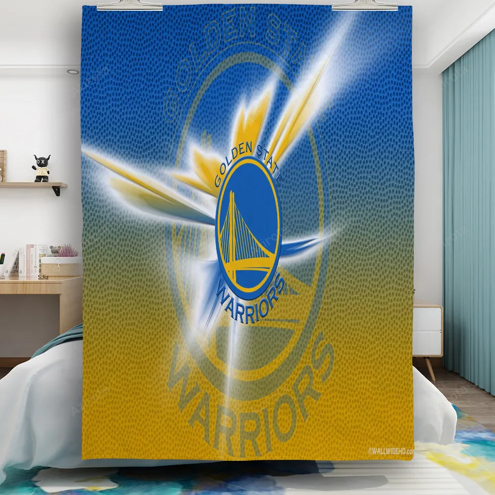 Golden State Warriors Emblem Texture13 Gift For Fan 3D Full Printing Quilt