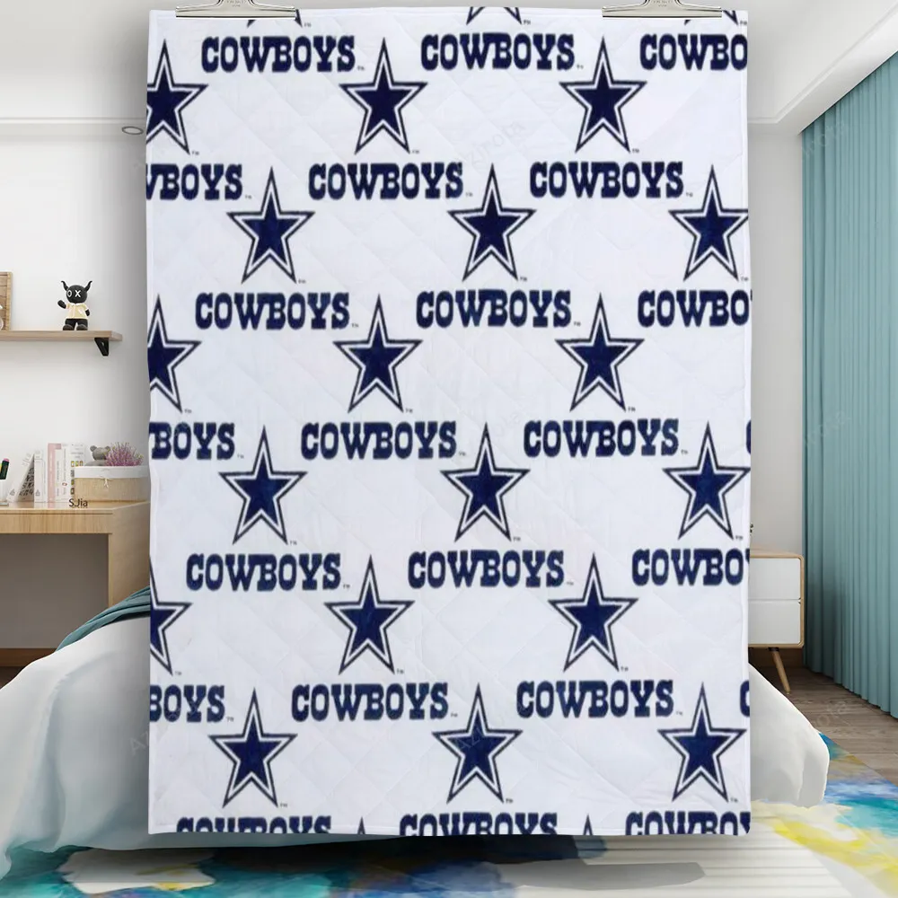 Dallas Cowboys3 Gift For Fan 3D Full Printing Quilt