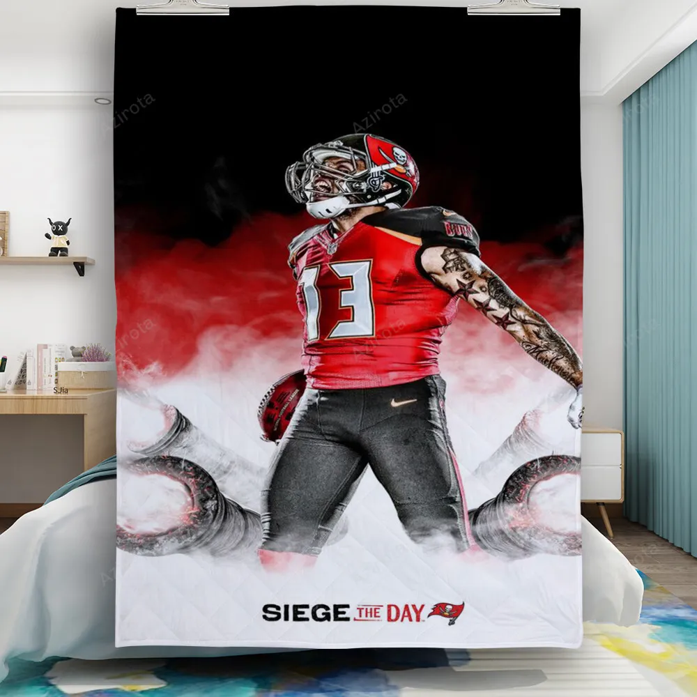 Tampa Bay Buccaneers Mike Evans4 Gift For Fan 3D Full Printing Quilt