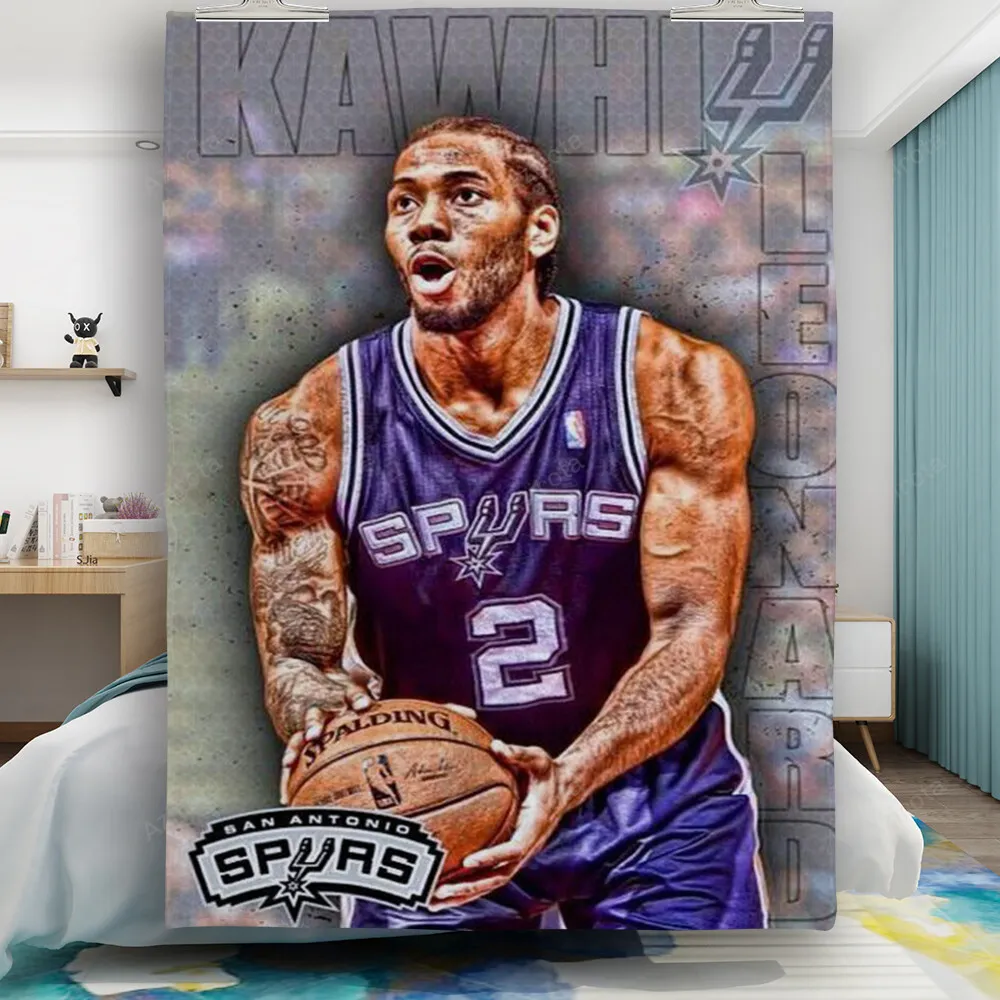San Antonio Spurs Kawhi Leonard4 Gift For Fan 3D Full Printing Quilt