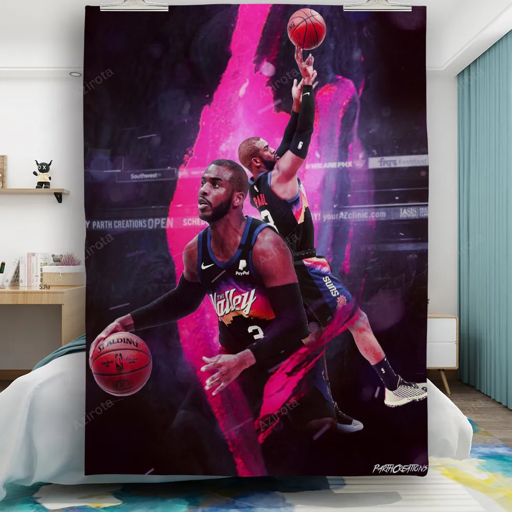 Phoenix Suns Chris Paul Cp3 Gift For Fan 3D Full Printing Quilt