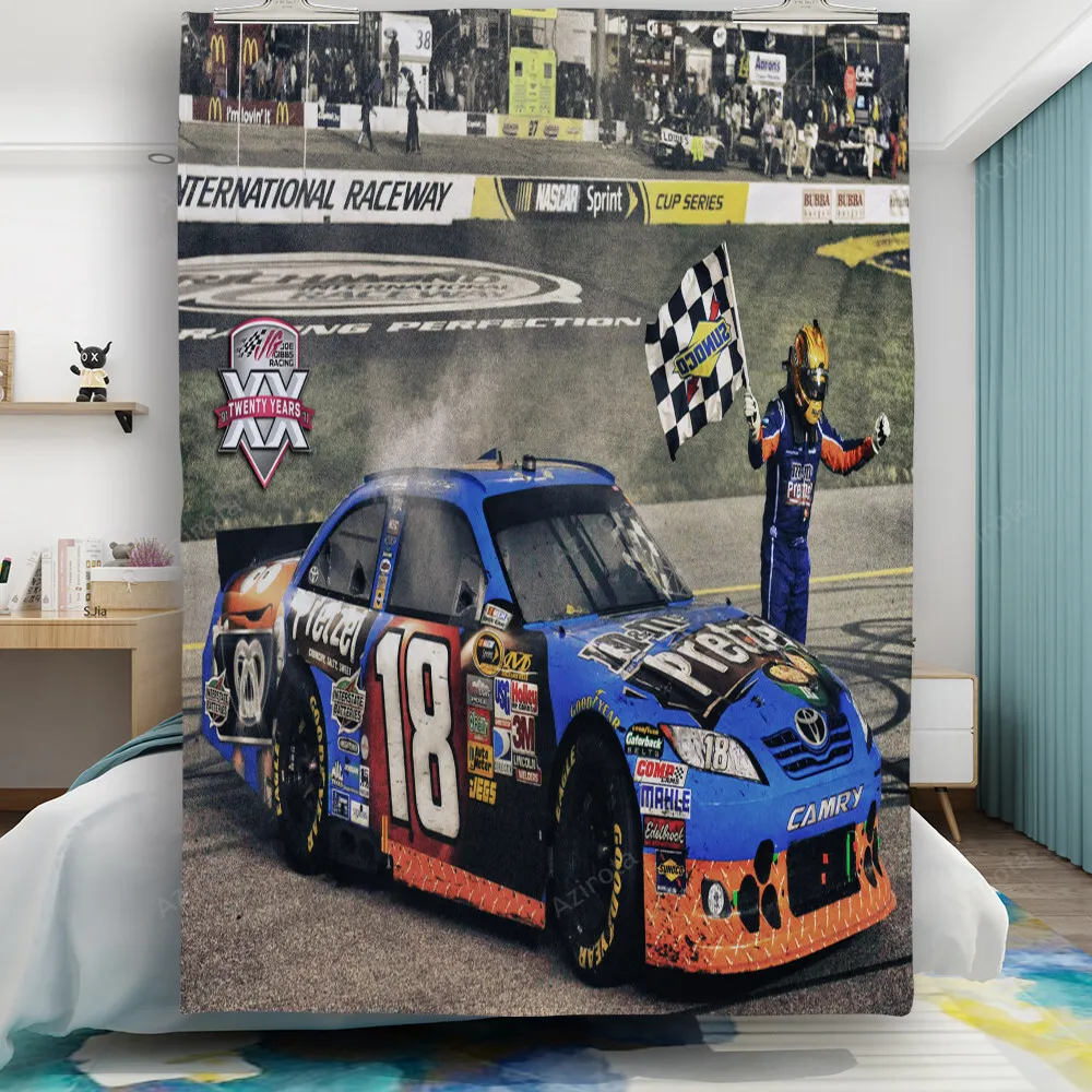 Joe Gibbs Racing Car9 Gift For Fan 3D Full Printing Quilt