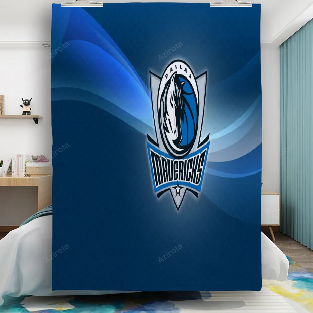 Dallas Mavericks Logo Art 2 Gift For Fan 3D Full Printing Quilt