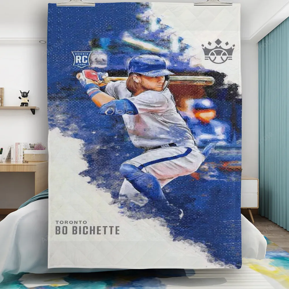 Toronto Blue Jays Bo Bichette2 Gift For Fan 3D Full Printing Quilt
