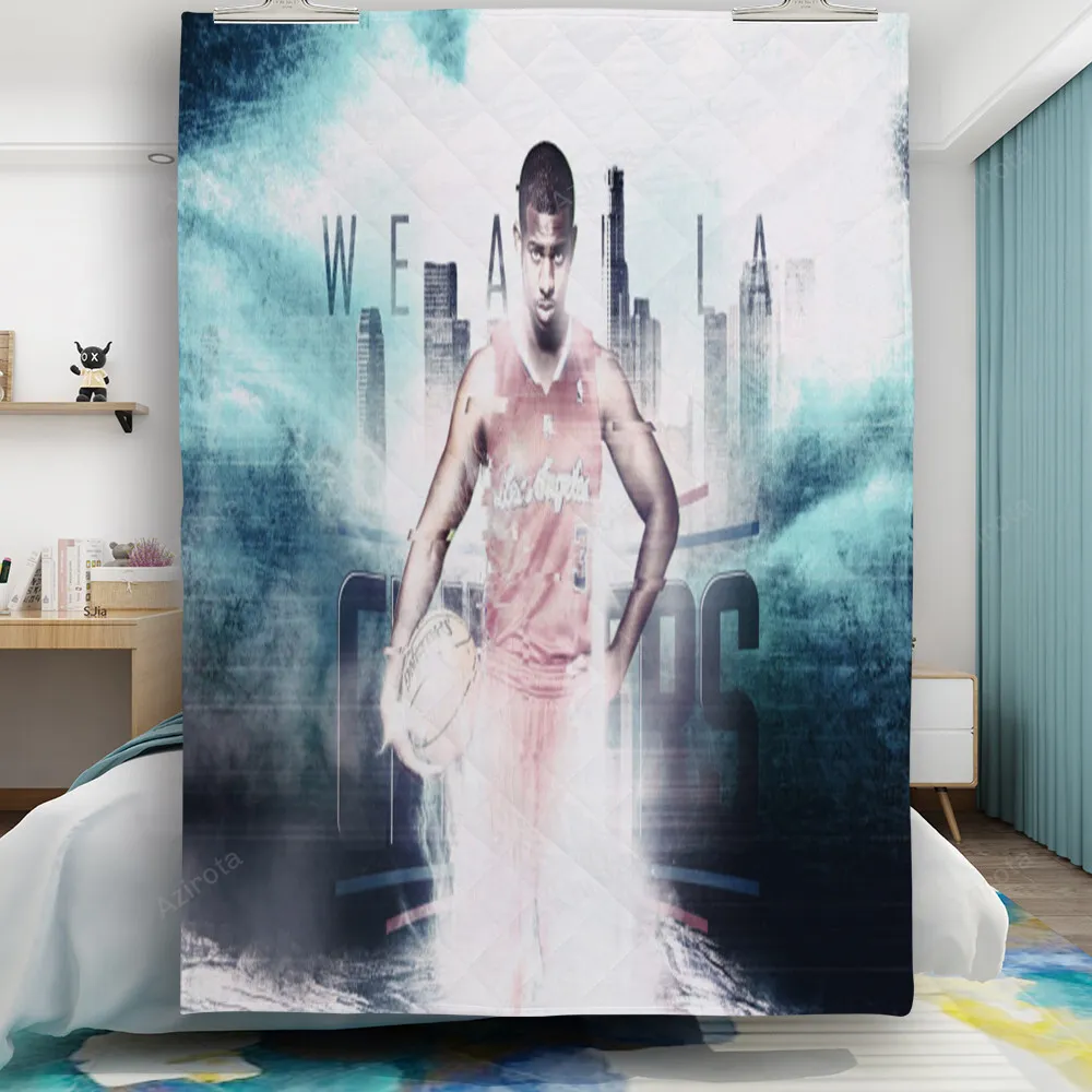 Los Angeles Clippers Player Gift For Fan 3D Full Printing Quilt