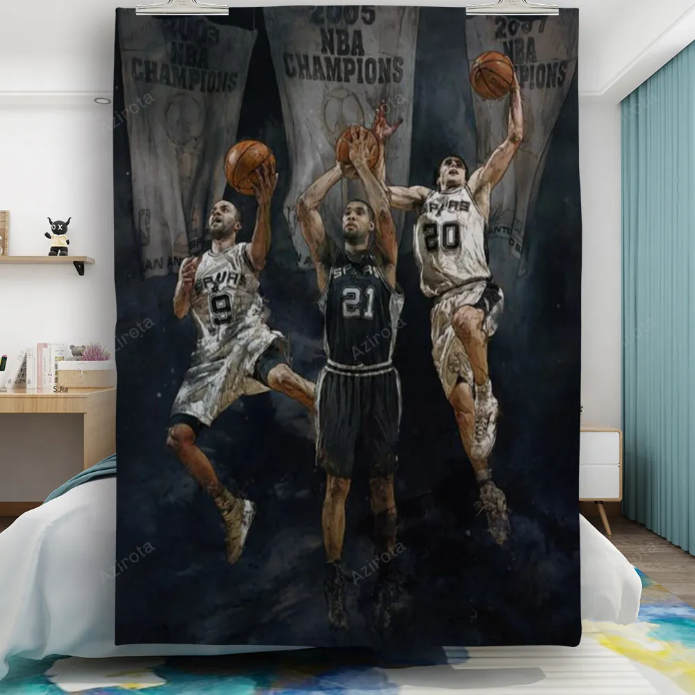 San Antonio Spurs All Players6 Gift For Fan 3D Full Printing Quilt