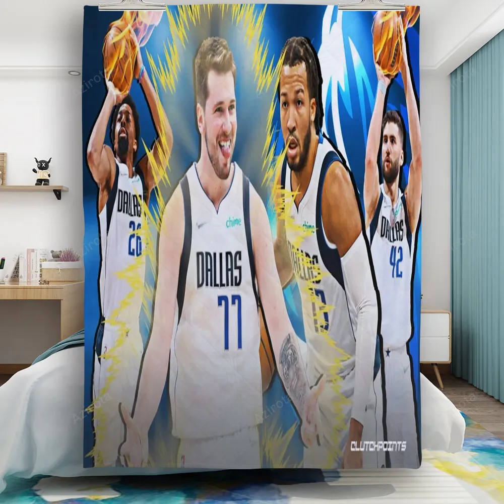 Dallas Mavericks Players p7 Gift For Fan 3D Full Printing Quilt