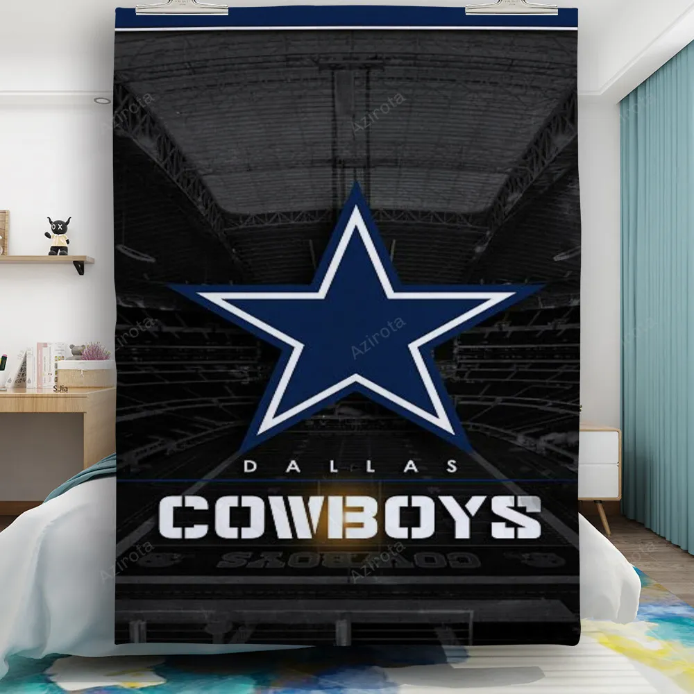 Dallas Cowboys Star Stadium Gift For Fan 3D Full Printing Quilt