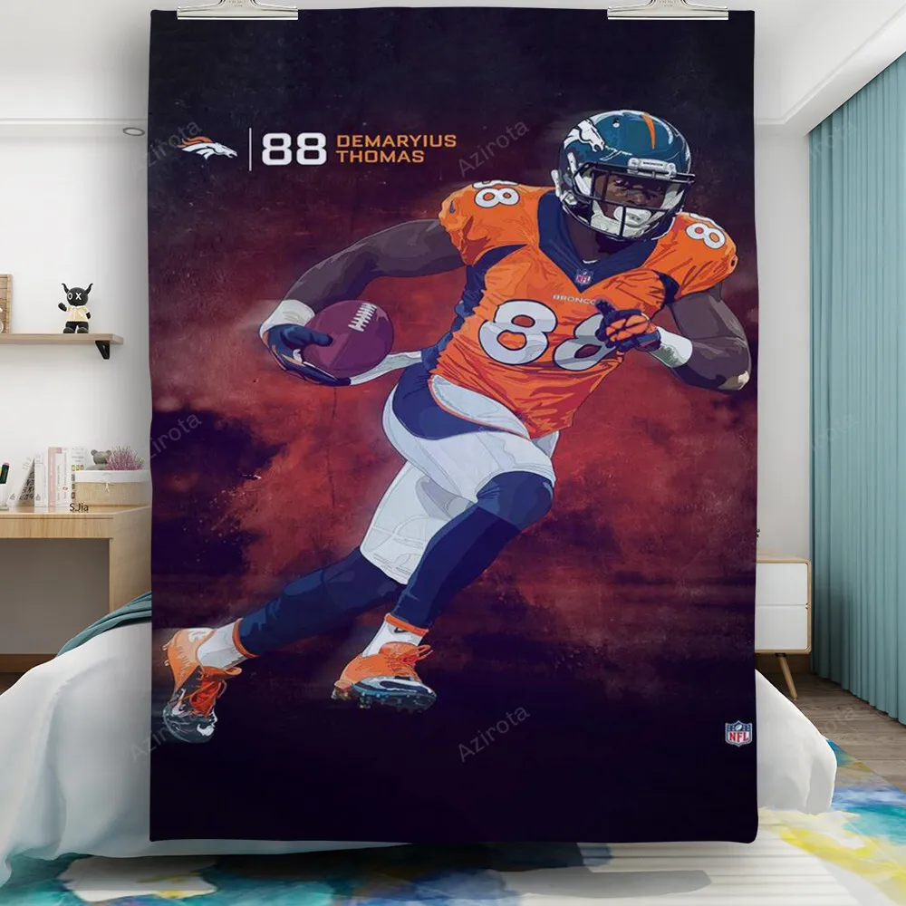 Denver Broncos Demaryius Thomas2 Gift For Fan 3D Full Printing Quilt