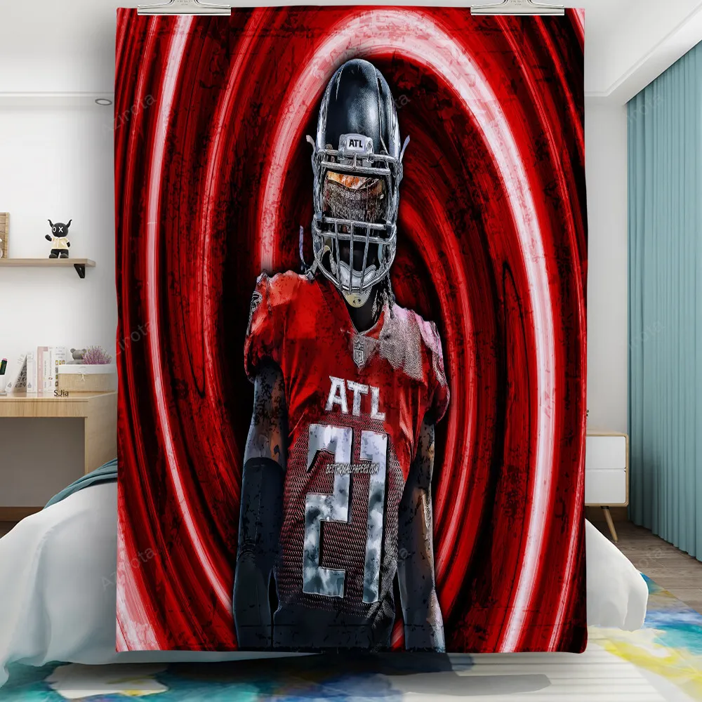 Atlanta Falcons Todd Gurley 21 v2 Gift For Fan 3D Full Printing Quilt