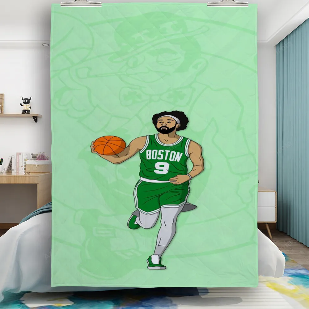 Boston Celtics Derrick White1 Gift For Fan 3D Full Printing Quilt