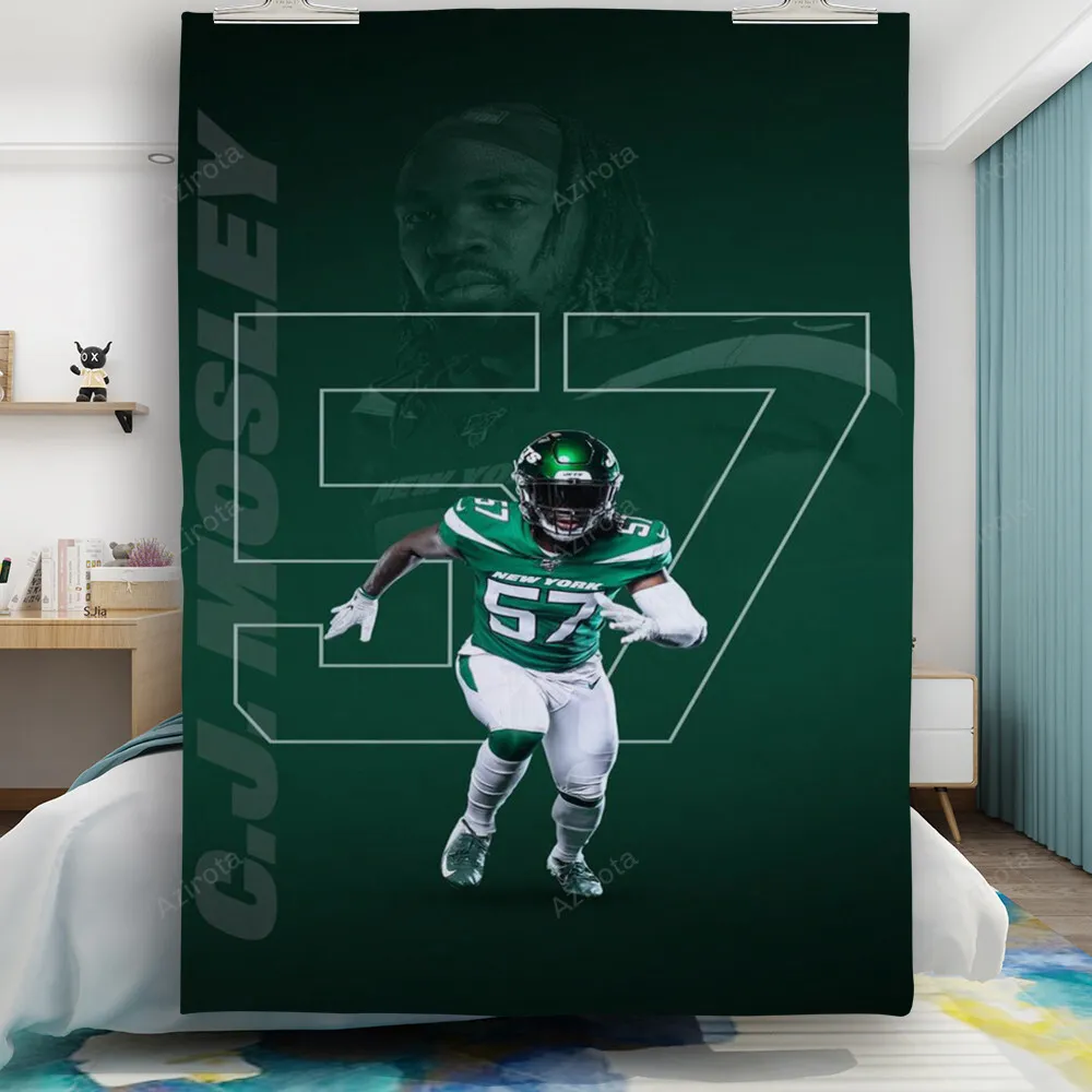 New York Jets CJ Mosley1 Gift For Fan 3D Full Printing Quilt